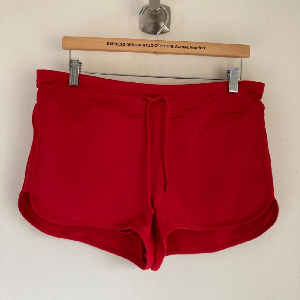 Athleta Red Athletic Shorts
